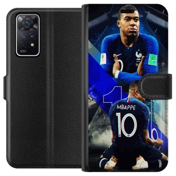 Kompatibelt Plånboksfodral till Xiaomi Redmi Note 11 Pro 5G Kylian Mbappé