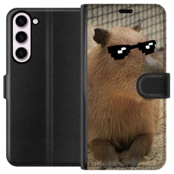 Kompatibel Tegnebogsetui til Samsung Galaxy S23+ Capybara