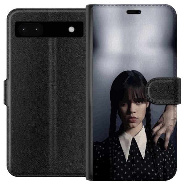Yhteensopiva Lompakkokotelo Google Pixel 6a Wednesday Addams