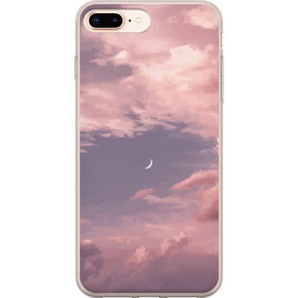 Kompatibelt Mobildeksel til Apple iPhone 8 Plus Rosa Himmel