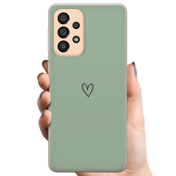 Kompatibelt Mobildeksel til Samsung Galaxy A33 5G Hjerte