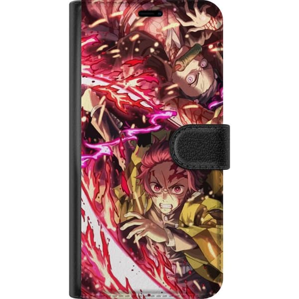 Kompatibel Tegnebogsetui til Apple iPhone 8 Demon Slayer