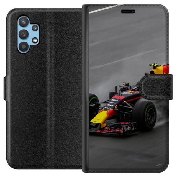 Kompatibelt Plånboksfodral till Samsung Galaxy A32 5G Formula 1