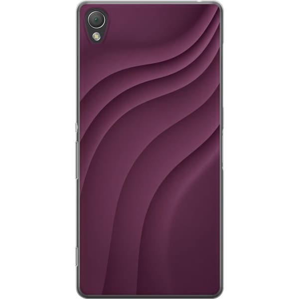 Kompatibelt Mobildeksel til Sony Xperia Z3 Plommebevegelse