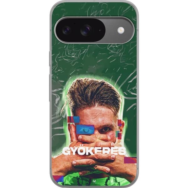 Kompatibelt Mobildeksel til Google Pixel 9 Pro Viktor Gyökeres grön energi
