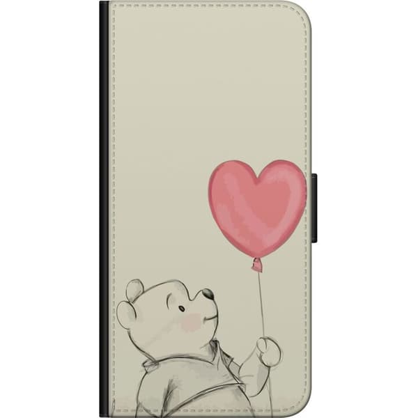 Kompatibelt Plånboksfodral till Samsung Galaxy A20s Nalle Puh