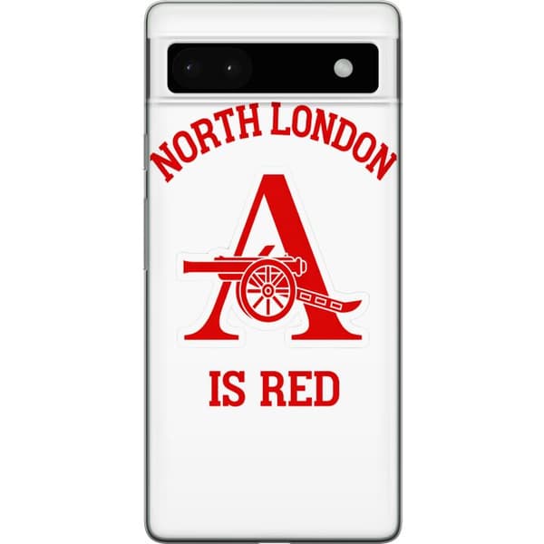 Kompatibelt Mobilskal till Google Pixel 6a Arsenal is red