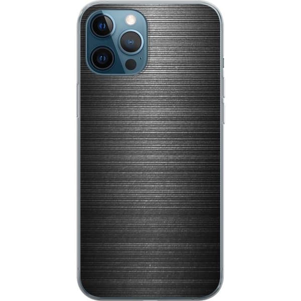 Kompatibelt Mobilskal till Apple iPhone 12 Pro Brushed Metal