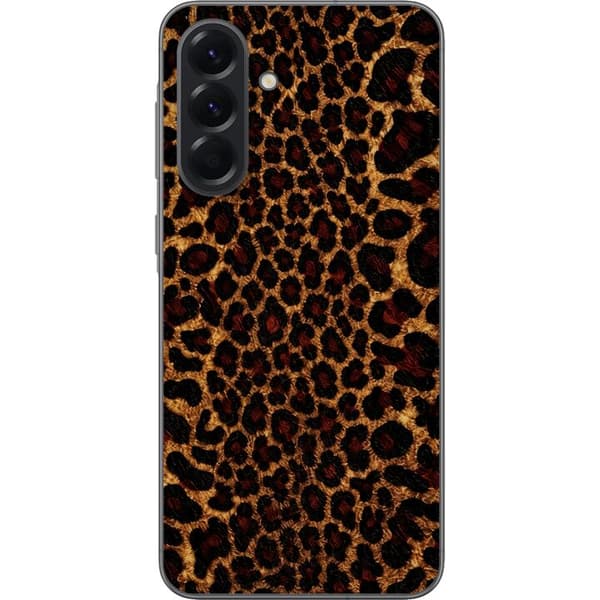 Kompatibelt Mobilskal till Samsung Galaxy A56 Leopard Icon