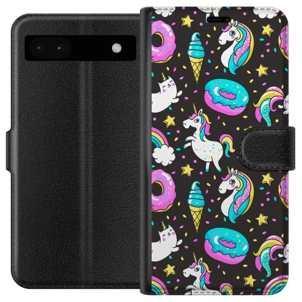 Yhteensopiva Lompakkokotelo Google Pixel 6a Unikorni