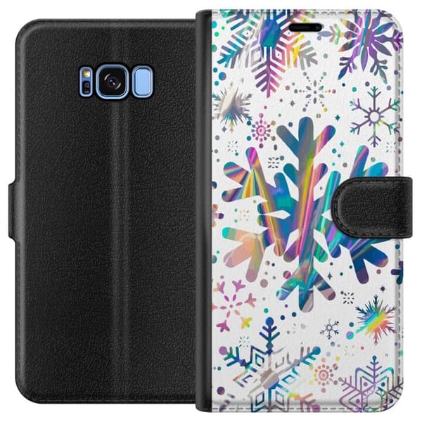 Yhteensopiva Lompakkokotelo Samsung Galaxy S8 Hyvaa Joulua