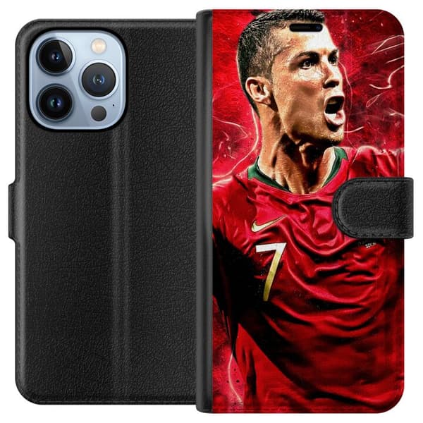 Kompatibelt Lommeboketui til Apple iPhone 13 Pro Ronaldo
