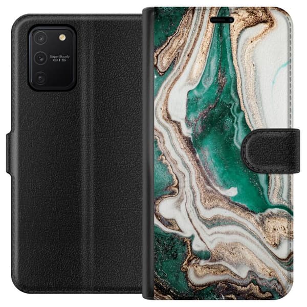 Kompatibelt Lommeboketui til Samsung Galaxy S10 Lite Grønn