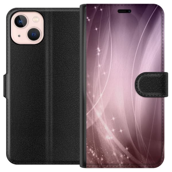 Kompatibelt Plånboksfodral till Apple iPhone 13 mini Rosa