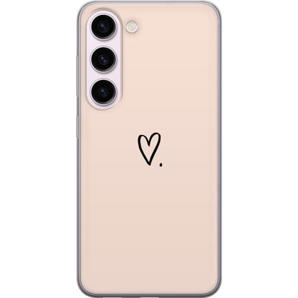 Kompatibelt Mobildeksel til Samsung Galaxy S23 Hjerte