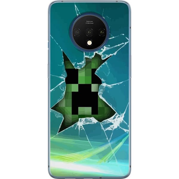 Kompatibel Mobilcover til OnePlus 7T MineCraft