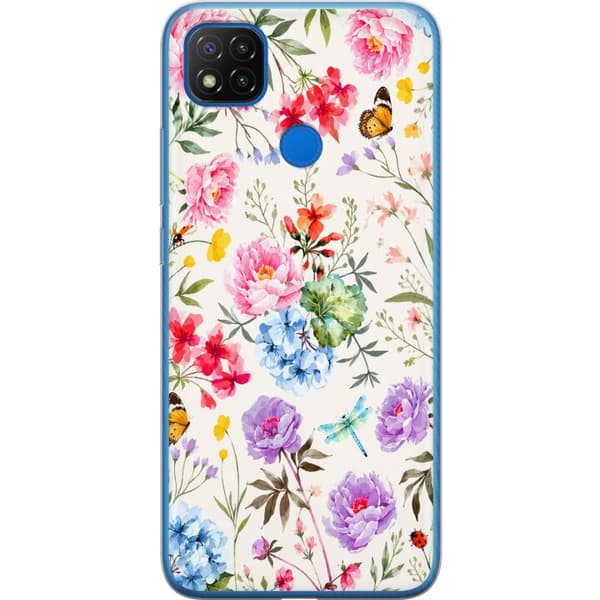Kompatibelt Mobilskal till Xiaomi Redmi 9C Bloom Society