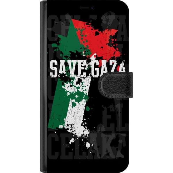 Kompatibelt Plånboksfodral till Apple iPhone 13 mini Free Palestine