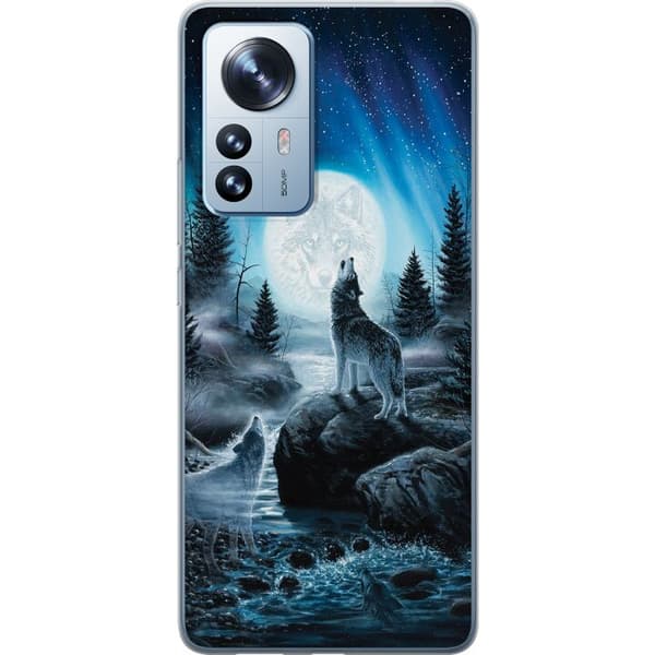 Kompatibelt Mobilskal till Xiaomi 12 Pro Wolf / Varg