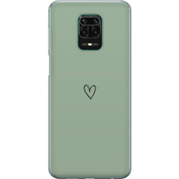 Kompatibelt Mobildeksel til Xiaomi Redmi Note 9 Pro Hjerte