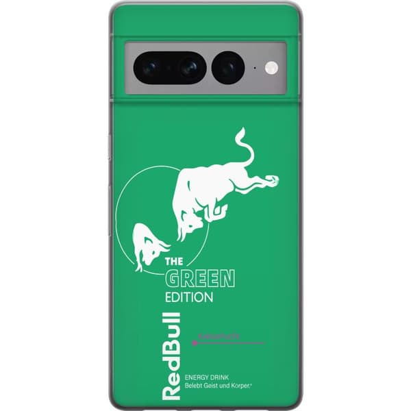 Kompatibelt Mobildeksel til Google Pixel 7 Pro Moderne grønn drikkeinspirert design