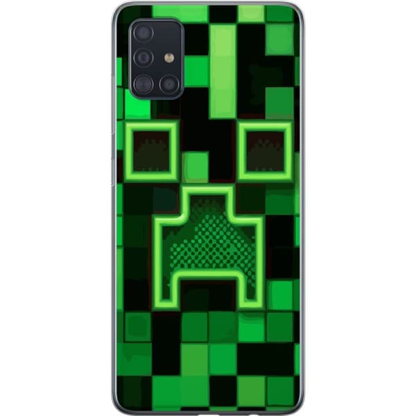 Kompatibelt Mobildeksel til Samsung Galaxy A51 Minecraft