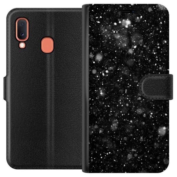 Kompatibelt Plånboksfodral till Samsung Galaxy A20e Galactic