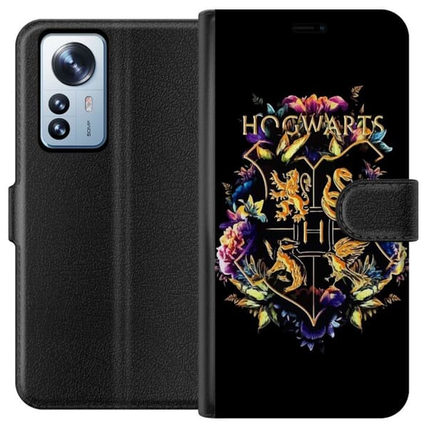 Kompatibel Tegnebogsetui til Xiaomi 12 Pro Harry Potter - Hogwarts