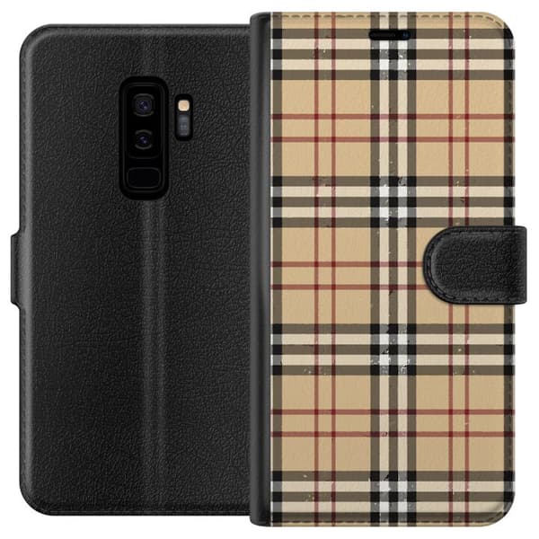 Kompatibelt Plånboksfodral till Samsung Galaxy S9+ Berry