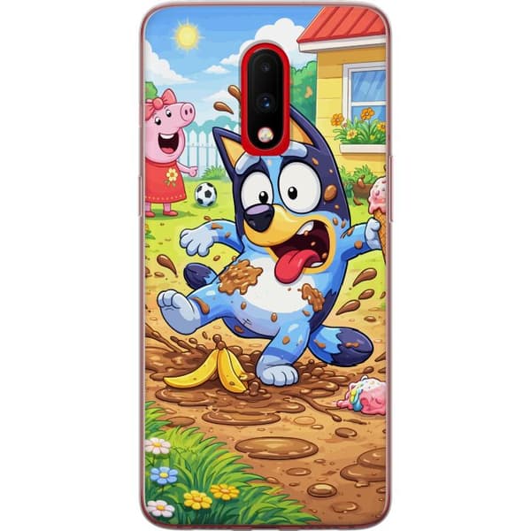 Yhteensopiva Puhelinkuori OnePlus 7 Sininen