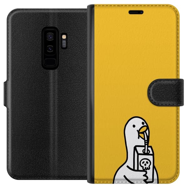 Kompatibel Tegnebogsetui til Samsung Galaxy S9+ Tegnet and