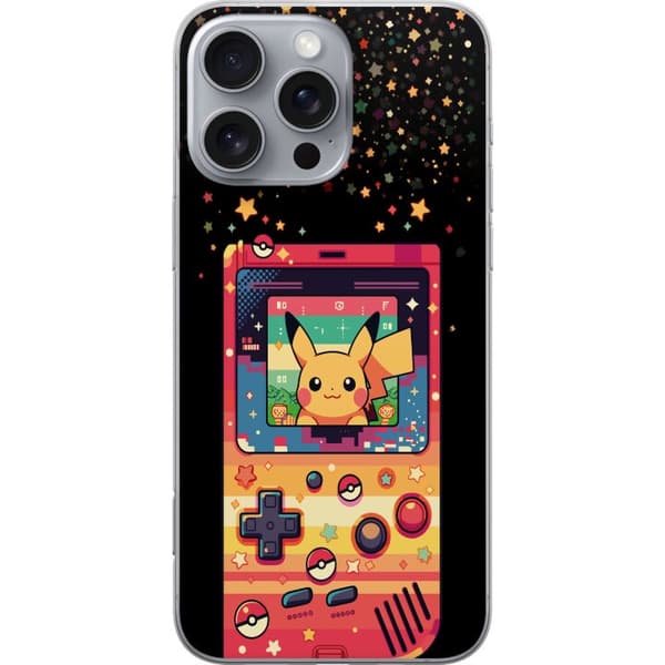 Kompatibelt Mobildeksel til Apple iPhone 16 Pro Max Retro spillkonsoll med klassisk spillfølelse