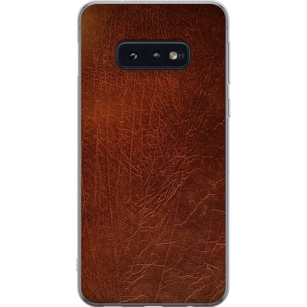 Kompatibelt Mobildeksel til Samsung Galaxy S10e Lær