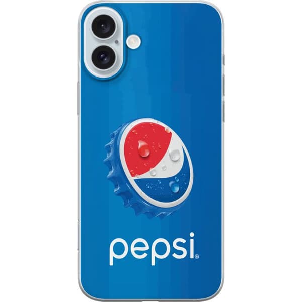 Kompatibelt Mobildeksel til Apple iPhone 16 Plus Moderne drikke-inspirert design