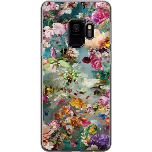 Kompatibelt Mobildeksel til Samsung Galaxy S9 Blomster