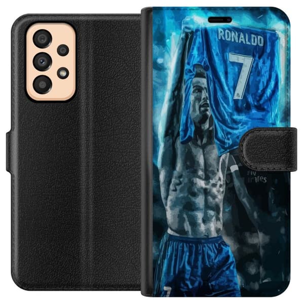 Yhteensopiva Lompakkokotelo Samsung Galaxy A33 5G Ronaldo