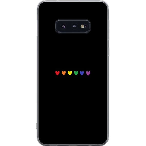 Kompatibelt Mobildeksel til Samsung Galaxy S10e Stolt Hjerter