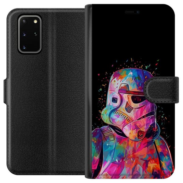 Kompatibelt Plånboksfodral till Samsung Galaxy S20+ Star Wars Stormtrooper