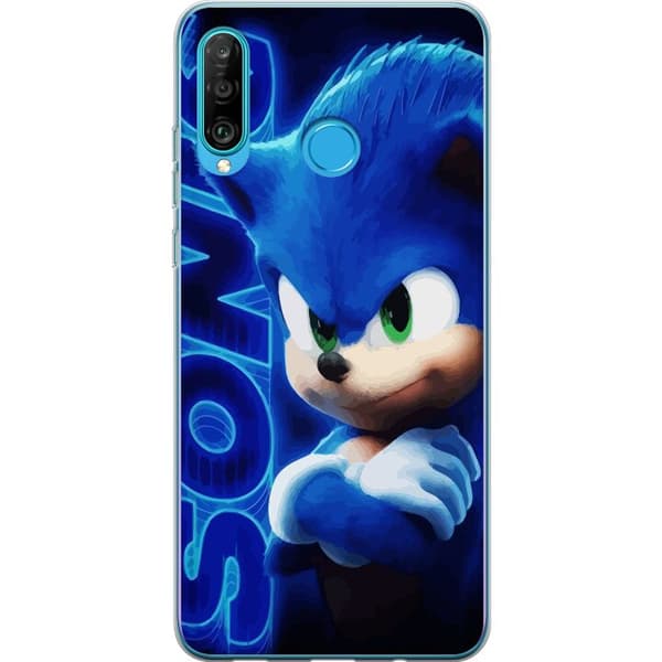 Kompatibelt Mobilskal till Huawei P30 lite Sonic the Hedgehog