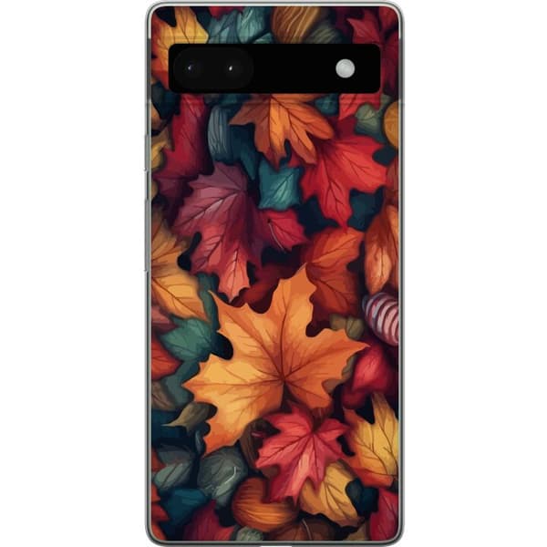 Yhteensopiva Puhelinkuori Google Pixel 6a Syyslehdet