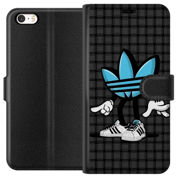 Kompatibelt Lommeboketui til Apple iPhone 5 Adidas