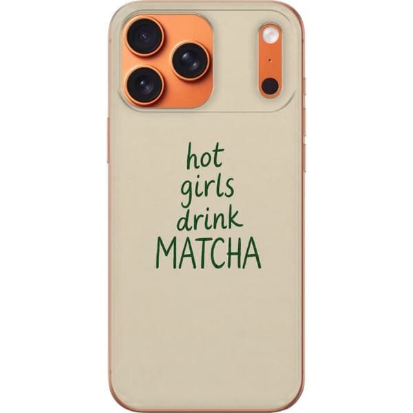 Kompatibelt Mobildeksel til Apple iPhone 18 Pro Max Matcha Klubb