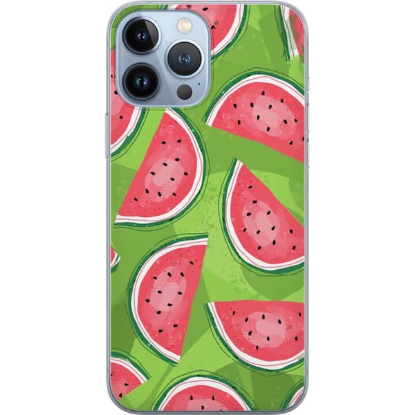 Yhteensopiva Puhelinkuori Apple iPhone 13 Pro Max Vattenmelon