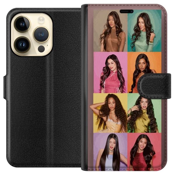 Kompatibel Tegnebogsetui til Apple iPhone 14 Pro KATSEYE