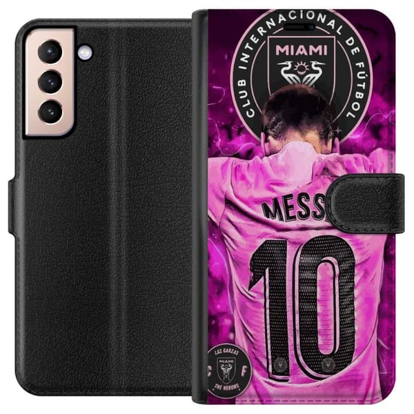 Kompatibelt Plånboksfodral till Samsung Galaxy S21 Messi