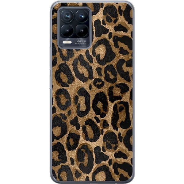Kompatibelt Mobildeksel til Realme 8 Leopard Luxe