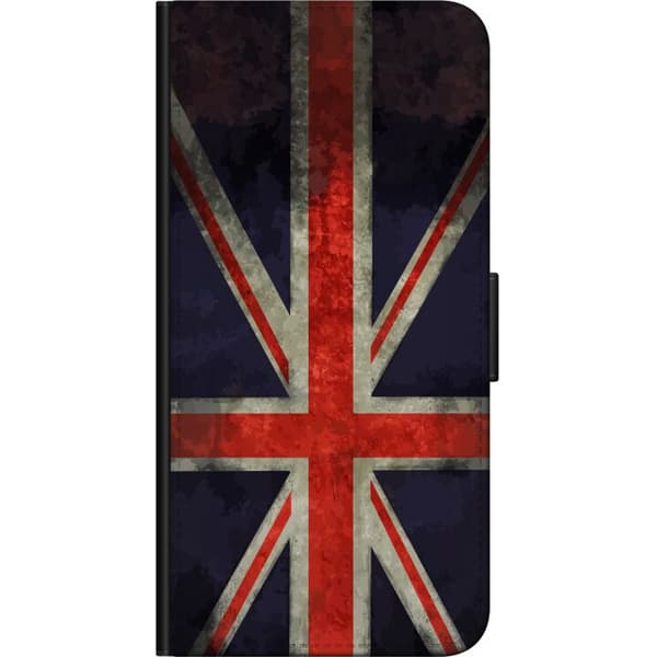 Kompatibelt Lommeboketui til OnePlus 9 Pro Britisk flagg med rustikk følelse