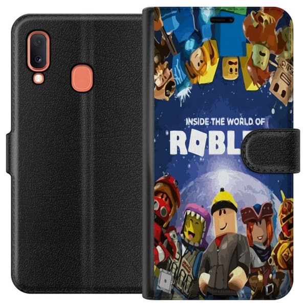 Kompatibelt Lommeboketui til Samsung Galaxy A20e Roblox