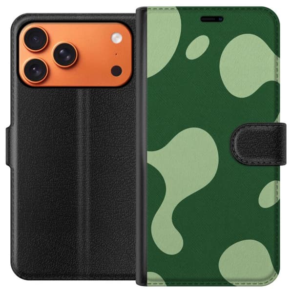 Kompatibelt Lommeboketui til Apple iPhone 17 Pro Max Match former