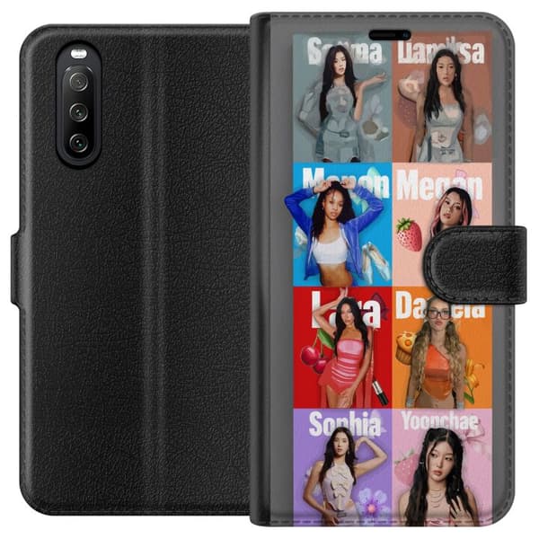 Kompatibelt Lommeboketui til Sony Xperia 10 III KATSEYE